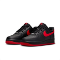 Nike Black and Red Low-Top Sneakers