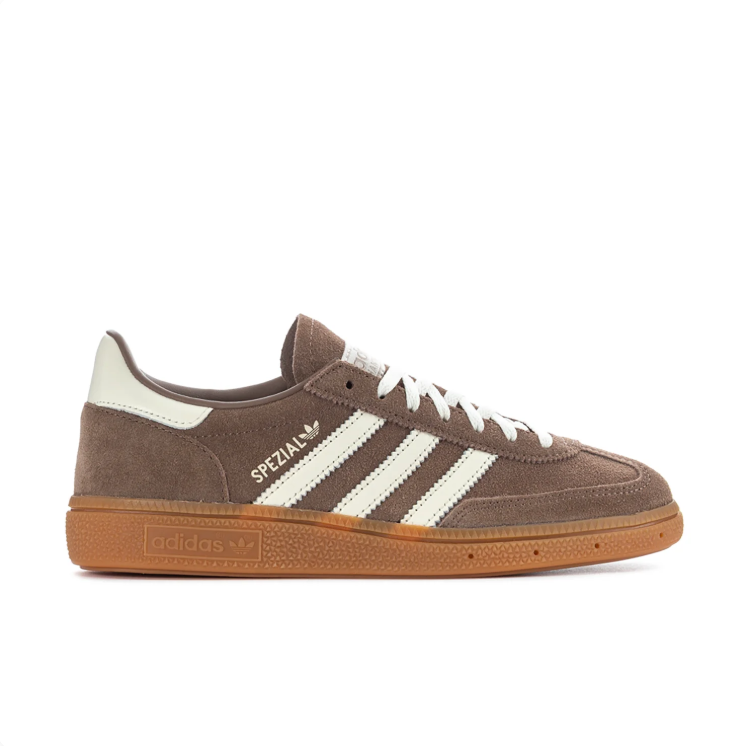 adidas Spezial Brown and Cream Low-Top Sneakers