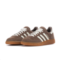 adidas Spezial Brown and Cream Low-Top Sneakers