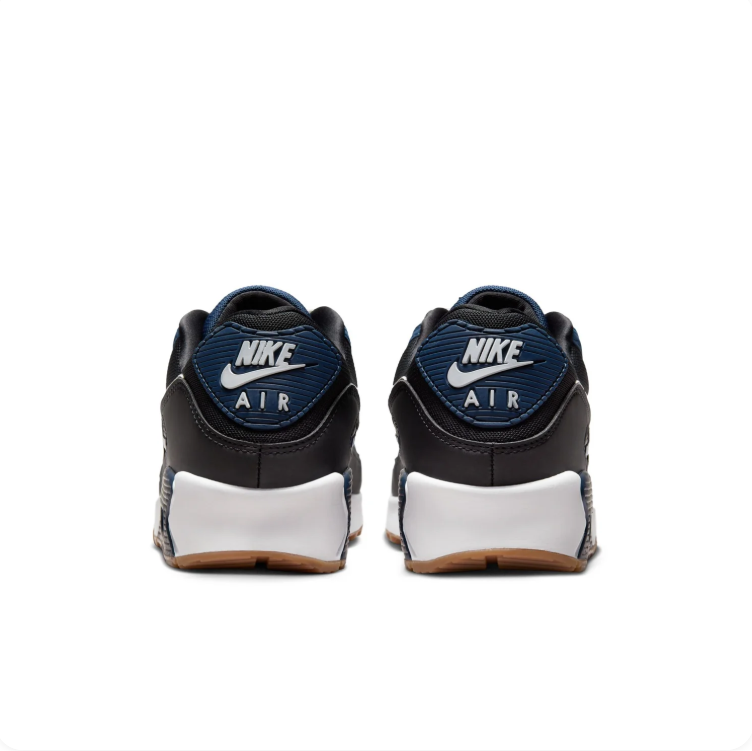 Nike Air Max Navy and Black Sneakers with White Accents