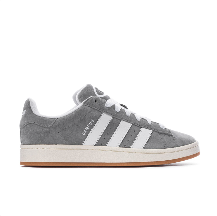 adidas Campus Grey and White Low-Top Sneakers