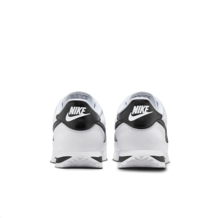 Nike White and Black Retro Low-Top Sneakers