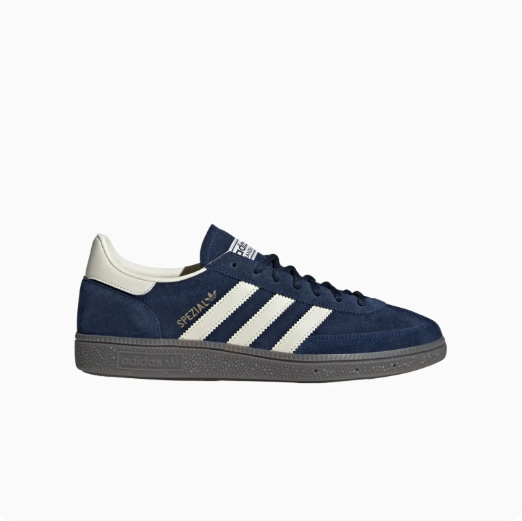 adidas Spezial Navy and Cream Low-Top Sneakers