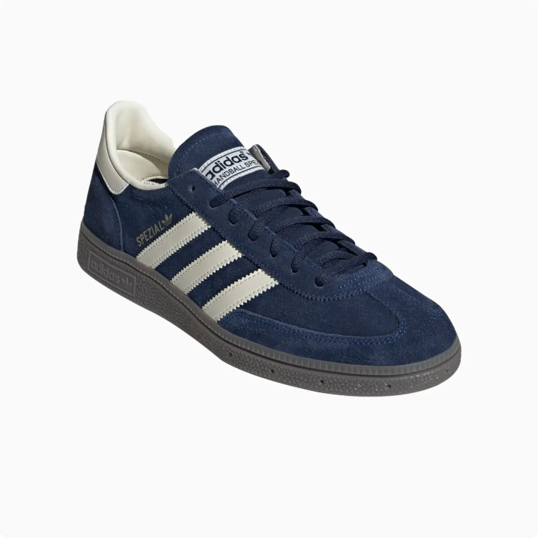 adidas Spezial Navy and Cream Low-Top Sneakers