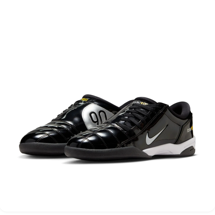 Nike Total 90 III Black and Silver Low-Top Sneakers