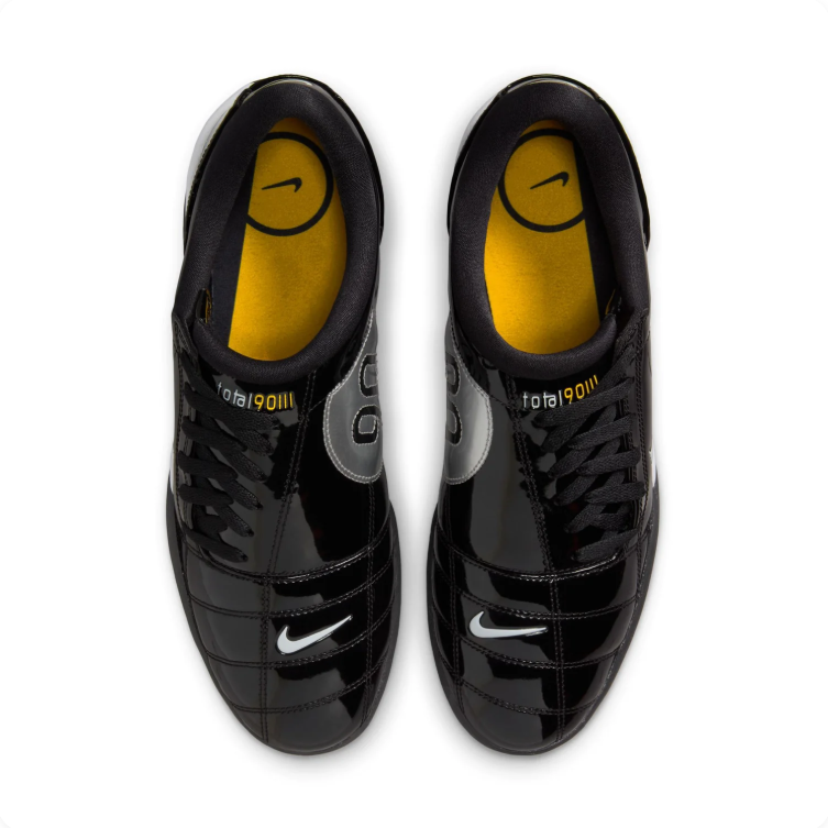 Nike Total 90 III Black and Silver Low-Top Sneakers