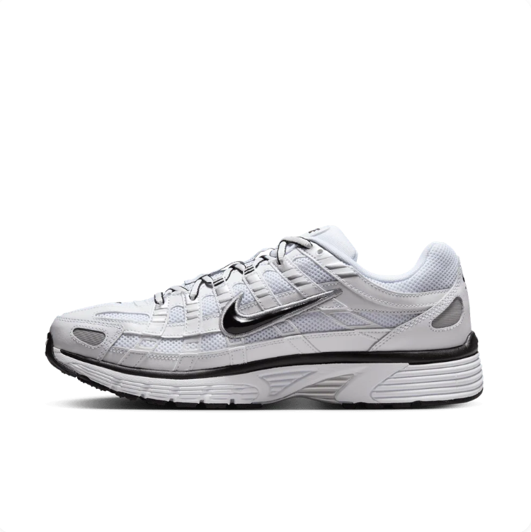 Nike P-6000 White and Black Sneakers
