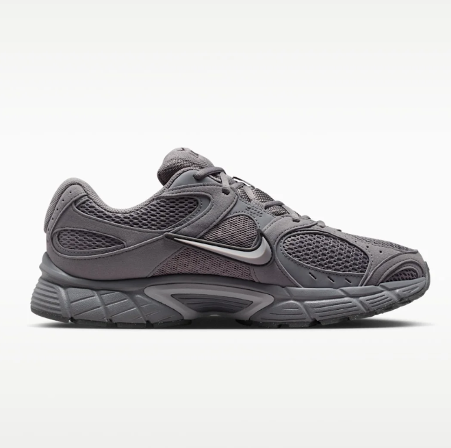 Nike Dark Grey Mesh Low-Top Sneakers