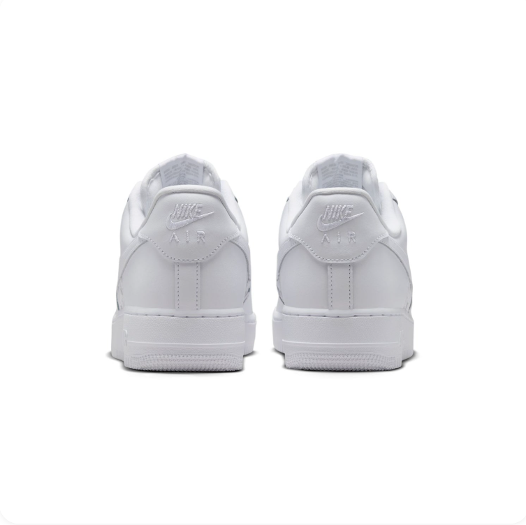 Nike All-White Star-Detail Low-Top Sneakers