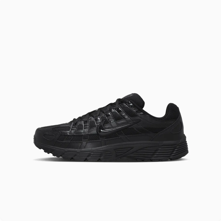 Nike All-Black Layered Low-Top Sneakers