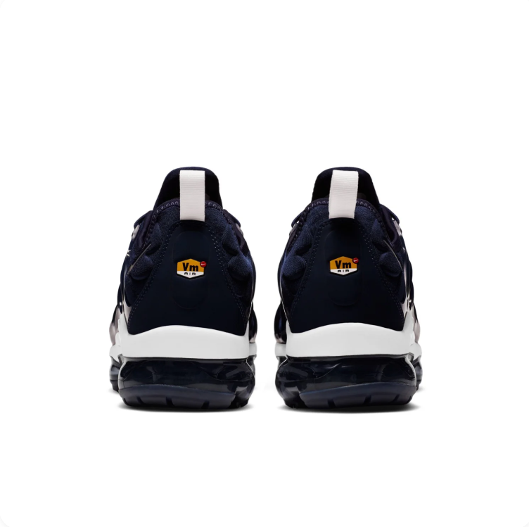 Nike Navy and White Segmented-Sole Sneakers
