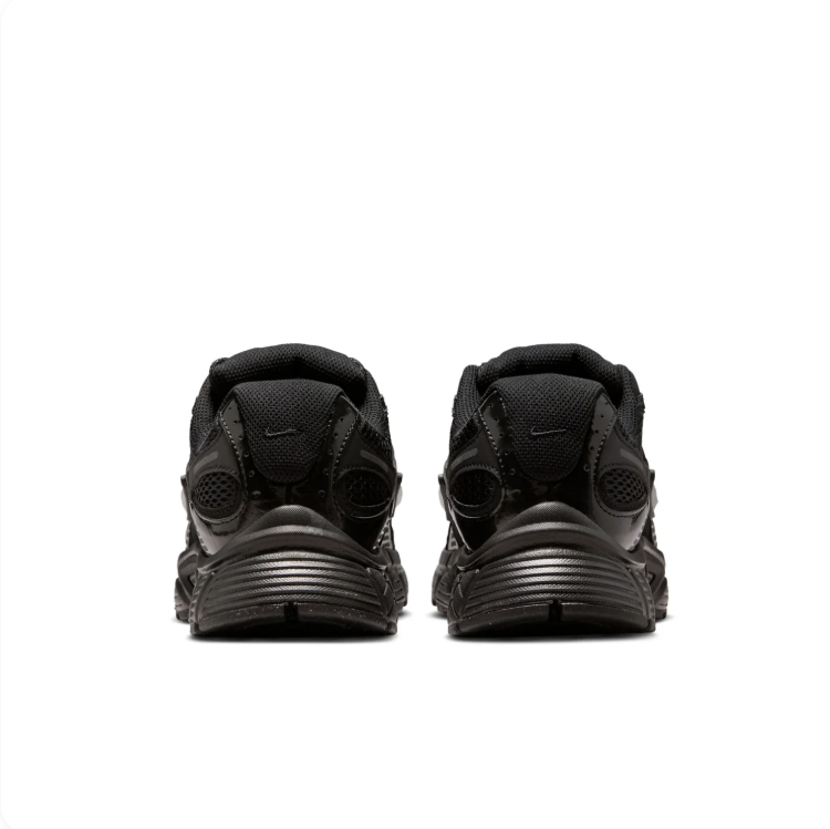 Nike All-Black Mesh and Overlay Low-Top Sneakers