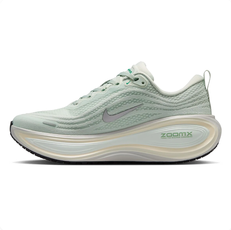 Nike Vomero Plus White and Mint Green Sneakers