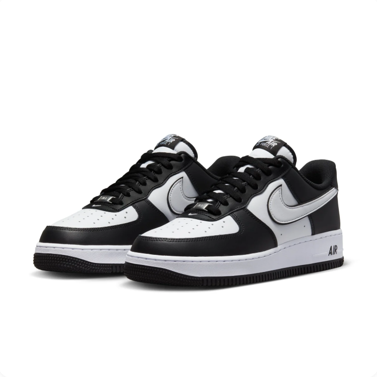 Nike Air Force 1 Black and White Low-Top Sneakers