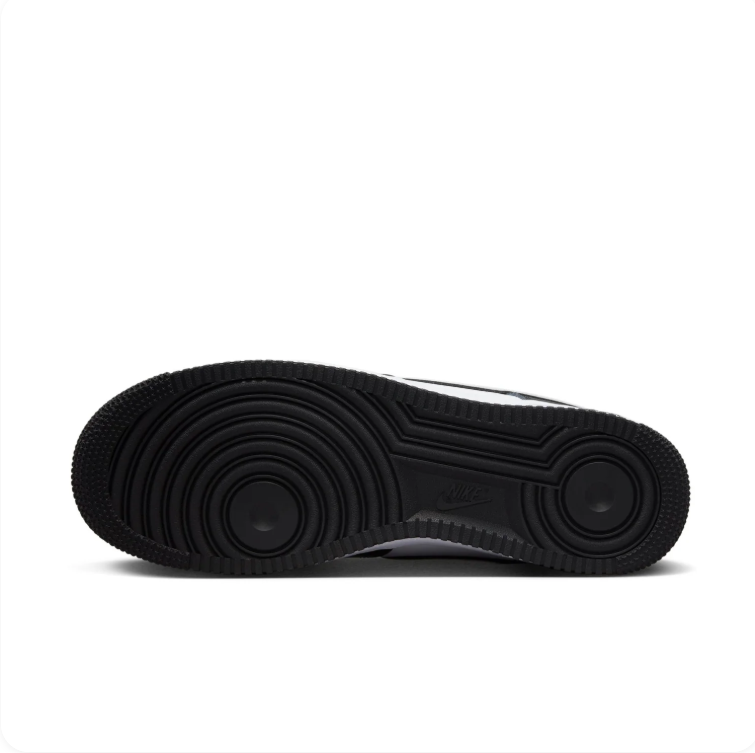 Nike Air Force 1 Black and White Low-Top Sneakers