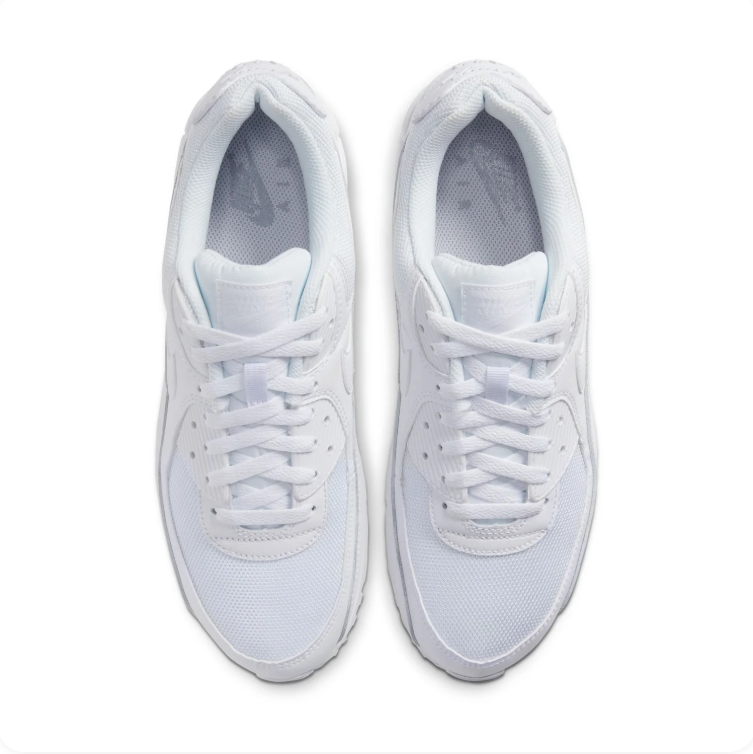 Nike Air Max All-White Low-Top Sneakers