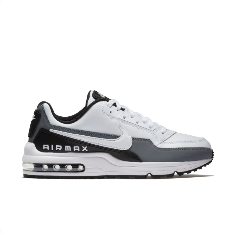 Nike Air Max White, Grey and Black Low-Top Sneakers