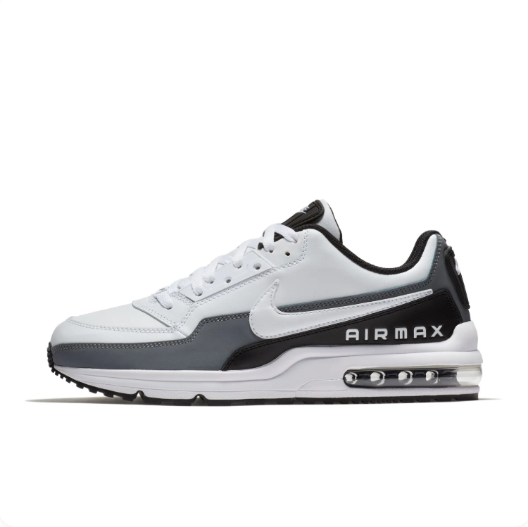Nike Air Max White, Grey and Black Low-Top Sneakers