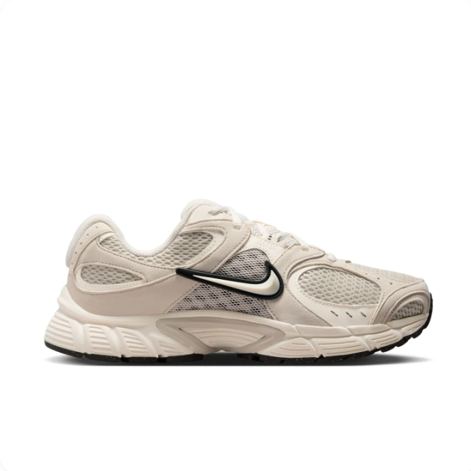Nike Cream and Beige Mesh Low-Top Sneakers