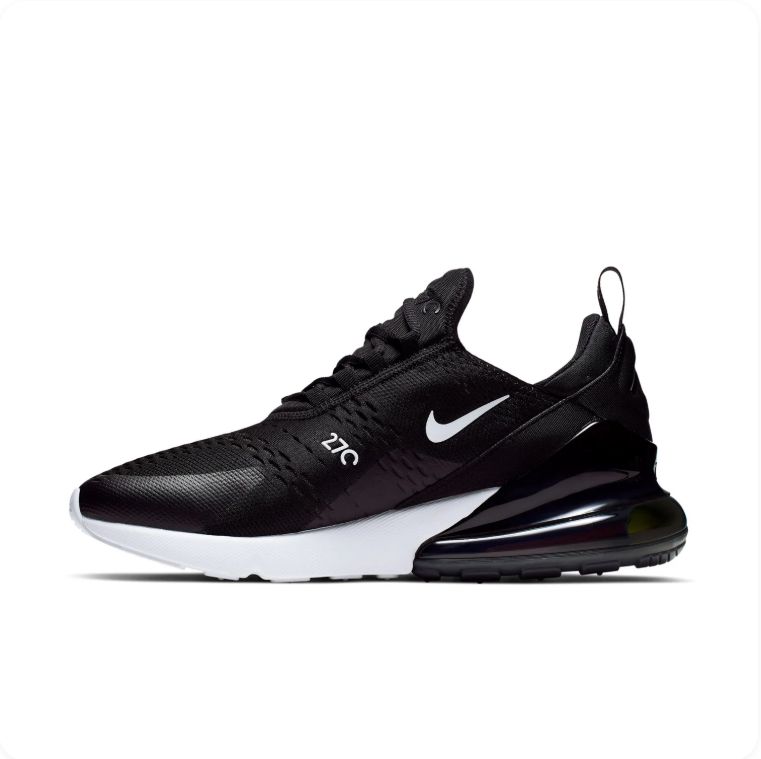 Nike Air Max 270 Black and White Sneakers