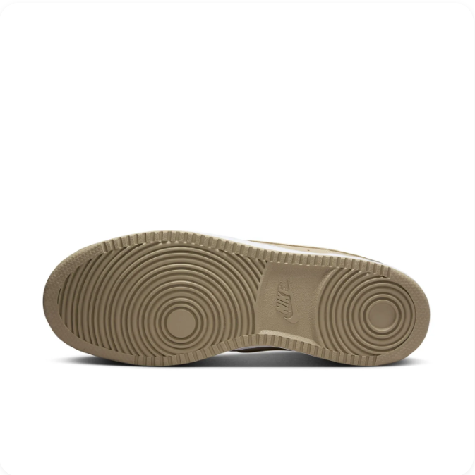 Nike Khaki and Cream Low-Top Sneakers