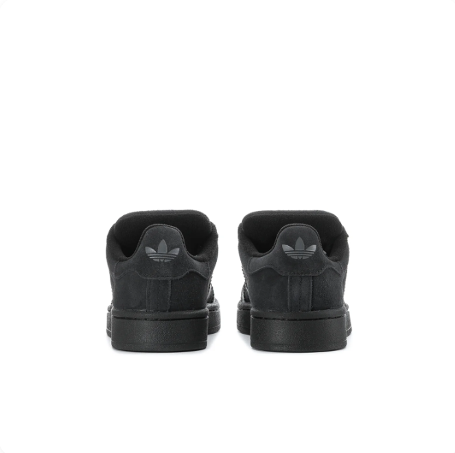 adidas Campus Black Low-Top Sneakers | Tonal 3-Stripes