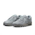 Nike Grey Mesh Low-Top Sneakers | Tonal Swoosh & Visible Air Heel