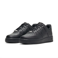 Nike All-Black Low-Top Sneakers | Tonal Swoosh & Perforated Toe