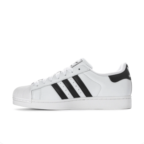 adidas Superstar White & Black Low-Top Sneakers | Shell Toe & 3-Stripes