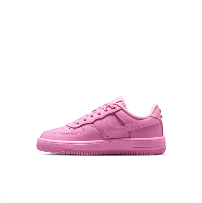 Nike Pink Low-Top Sneakers | Floral Details & Tonal Swoosh