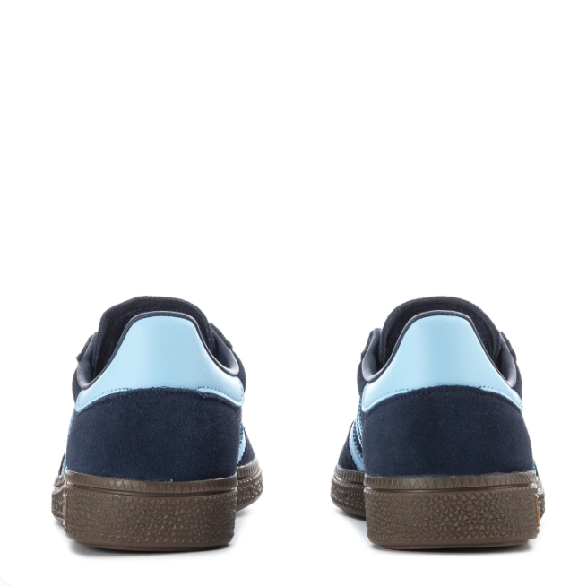 adidas Navy & Light Blue Low-Top Sneakers | Gum-Colored Sole