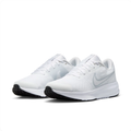 Nike White Low-Top Sneakers | Tonal Swoosh & Black Tread