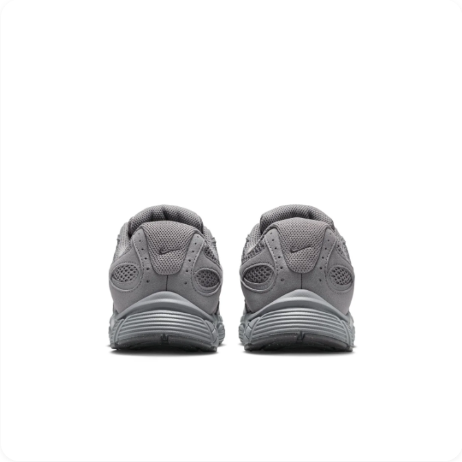 Nike Grey Low-Top Sneakers | Layered Mesh & Sculpted Sole