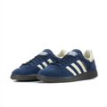 adidas Navy & Cream Low-Top Sneakers | Three Stripes & Dark Sole