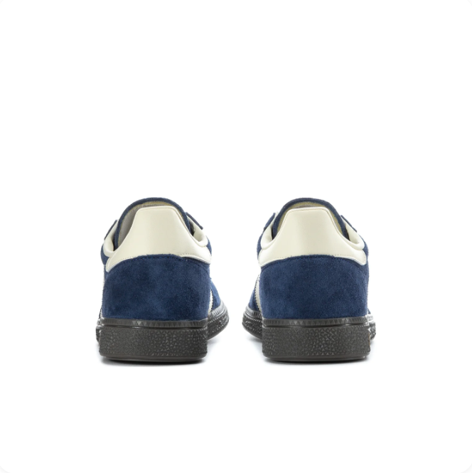 adidas Navy & Cream Low-Top Sneakers | Three Stripes & Dark Sole