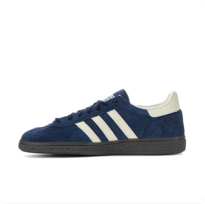 adidas Navy & Cream Low-Top Sneakers | Three Stripes & Dark Sole