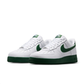 Nike White & Dark Green Low-Top Sneakers | Green Swoosh & Sole