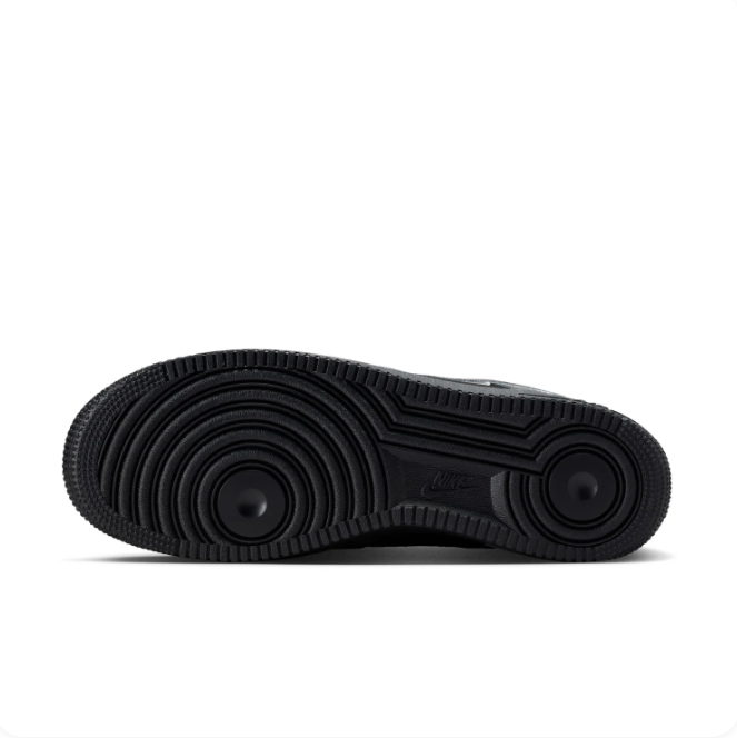 Nike Black & Charcoal Low-Top Sneakers | Grey Swoosh & Dark Sole