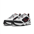 Nike Black & White Low-Top Sneakers | Red-Outlined Swoosh & Chunky Sole