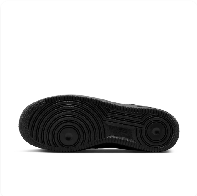 Nike Black Low-Top Sneakers | White Swoosh & Black Sole