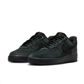 Nike Dark Green & Black Low-Top Sneakers | Black Swoosh & Perforated Toe