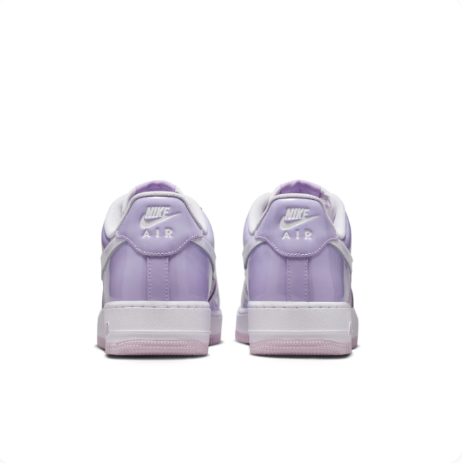 Nike Lavender & Pink Low-Top Sneakers | White Swoosh & Pastel Pink Sole