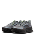 Nike Grey & Black Low-Top Sneakers | Mesh Upper & Lime Accents