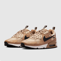 Nike Air Max Tan and Beige Low-Top Sneakers