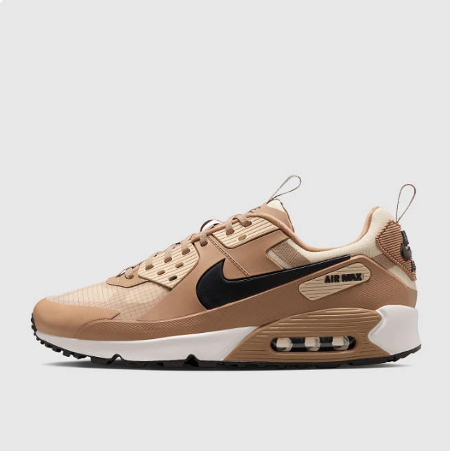 Nike Air Max Tan and Beige Low-Top Sneakers